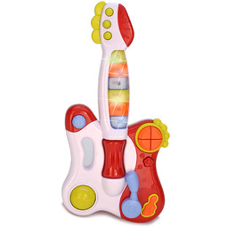 Bontempi 20 3525 elektroniczna gitara dla niemowląt, wielokolorowa