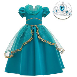 SUKIENKA STRÓJ PRZEBRANIE KSIĘŻNICZKA JASMINA DŻASMINA NA KARNAWAŁ