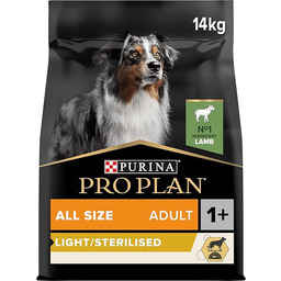 Pro Plan Dorosły pies lekki/sterylizowana jagnięcina 14KG