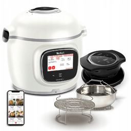 Multicooker Tefal Cook4Me z pokrywą do zapiekania air