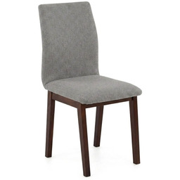 Krzesło do jadalni LUNA 1 tapicerowane + drewniane