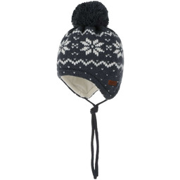 Czapka z Pomponem Lillesand Kids by maximo, antracytowy,