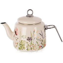 Czajnik emaliowany kremowy MAKI 1,6 l