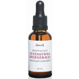 Iossi Wiesiołek Baobab Serum na noc, intensywnie regenerujące