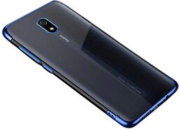 Żelowy pokrowiec etui z metaliczną ramką do Xiaomi