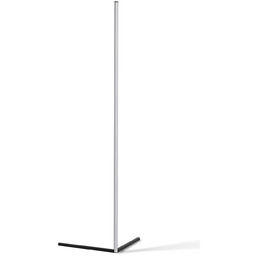 Lampa podłogowa LED RGB czarna metalowa 140cm AZ4754