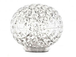 Kartell - Mini Planet Plug Lampa Stołowa Crystal