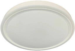 Plafon VEGAS, mały 30 cm, biały, 18W LED,