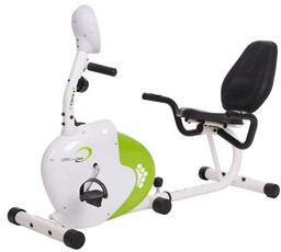 R9259* POZIOMY ROWER MAGNETYCZNY HMS (9 KG) biało-zielony