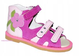 Postęp BP222/DW/P/3 sandały zdrowotne z obcasem Thomasa 24,5