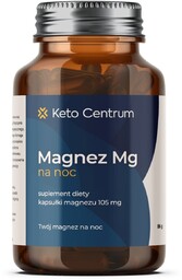 Magnez na noc 105mg  glicynian magnezu Keto