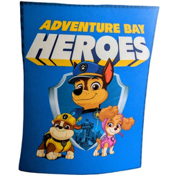 KOC Flanelowy KOCYK DZIECIĘCY Carbotex PSI PATROL Heroes