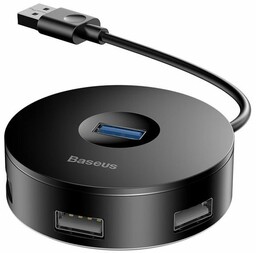 Baseus Round Box HUB Adapter USB na 4x