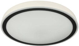 Plafon VEGAS, mały 30 cm, czarny, 18W LED,