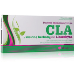 OLIMP CLA z Zieloną Herbatą + L-Karnityna -