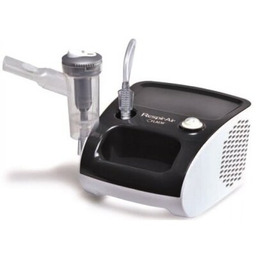 FLAEM RESPIR AIR Inhalator pneumatyczno-tłokowy, zestaw z nebulizatorem