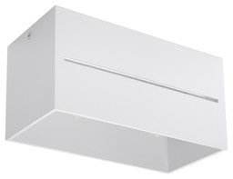 Plafon LOBO MAXI Biały - Sollux