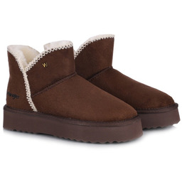 Śniegowce damskie z futerkiem Wrangler 20253093.IKU COFFEE BEAN