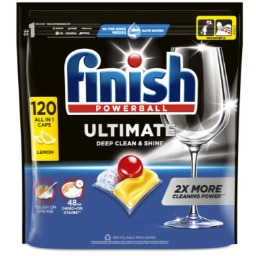 Finish Ultimate 120szt Kapsułki do zmywarki