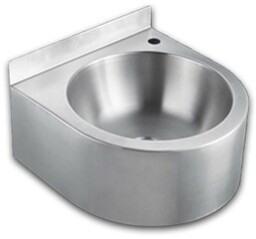 Umywalka 365x210x362 mm, stal nierdzewna AISI 304