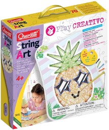 Quercetti, zestaw kreatywny String Art