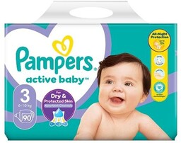 Pampers Active Baby 3 (6-10kg), 90szt.