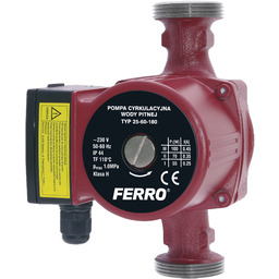 Pompa cyrkulacyjna Ferro 0202W 25-60 180