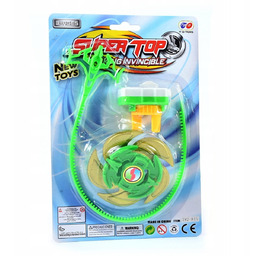 Metalowy Dysk Z Wyrzutnią Wirujący Spinner Bączek, zabawka