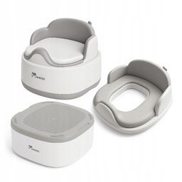 Wielofunkcyjny nocnik dla dzieci Momini 3w1 Softi Grey