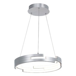 Lampa wisząca LED Velar MD16003097-1B SILVER Italux