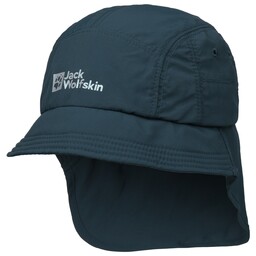 Kapelusz Dziecieca Villi Vent by Jack Wolfskin, ciemnoniebieski,