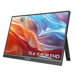Przenośny Monitor Dodatkowy Ekran 15,6" 1920x1080 Ips Usb-c