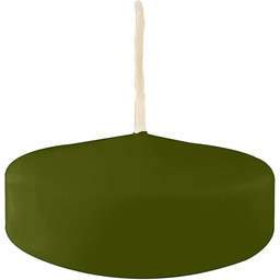 Duże świece pływające, Ø 7 cm, 12 sztuk,