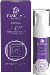 BasicLab Esteticus, serum korygujące na noc z 0,05%