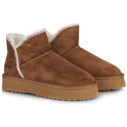 Śniegowce damskie z futerkiem Wrangler 20253093.37B ALMOND R.41