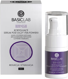 BasicLab Esteticus, korygujące serum pod oczy i