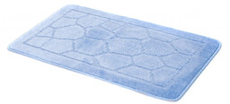 Profeos Stylowy niebieski chodniczek do łazienki N7-S09