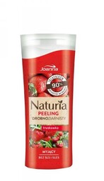 JOANNA Naturia Peeling drobnoziarnisty do ciała Truskawka 100
