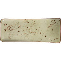 TALERZ SERWINGOWY OLIVE 21,5 x 18 cm PORCELANA