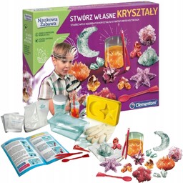 Naukowa Zabawa Stwórz Własne Kryształy Zestaw