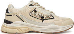 Sneakersy Pepe Jeans PLS60029 Écru
