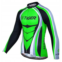 KOSZULKA NA ROWER TERMOAKTYWNA Z ODBLASKIEM TERMO