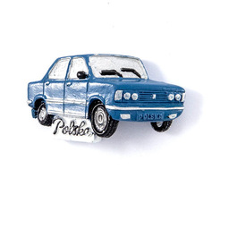 Magnes na lodówkę Auto FSO duży fiat 125