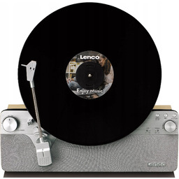 Automatyczny gramofon pionowy z głośnikami i Bluetooth Lenco