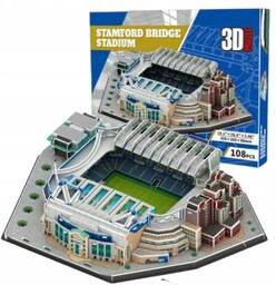 Puzzle 3D Stadion Piłkarski Chelsea Fc Stamford Bridge