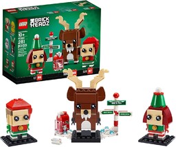 Lego Brickheadz 40353 Renifer, Elf i Elfka