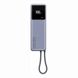 Xiaomi PB1165MI 10000mAh 165W Wbudowany kabel USB-C Szary