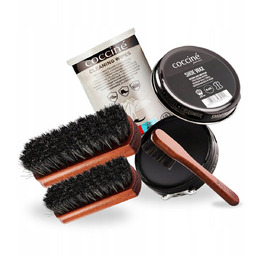 Zestaw 5W1 Czarna Pasta Do Butów Shoe Wax