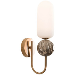 Przyścienna lampa na przedpokój NOVA W0380 Maxlight owalna