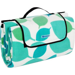 SONGMICS GCM78Y Koc Piknikowy z Polaru, Turkusowy, 200